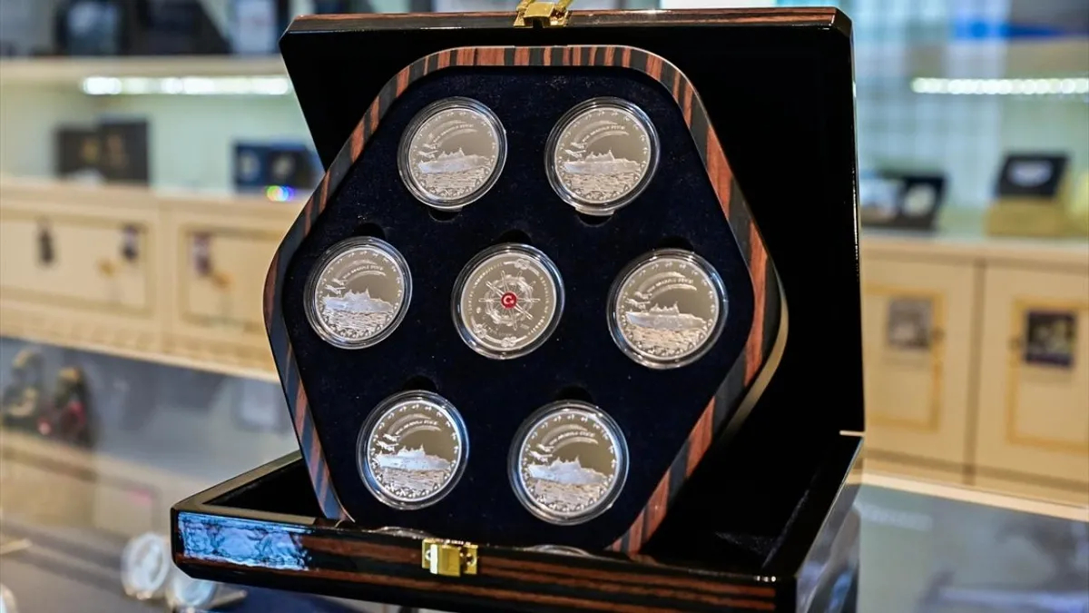 Darphane yeni para bastı! Sadece 3 bin adet üretildi, 5 bin 250 liradan satışta