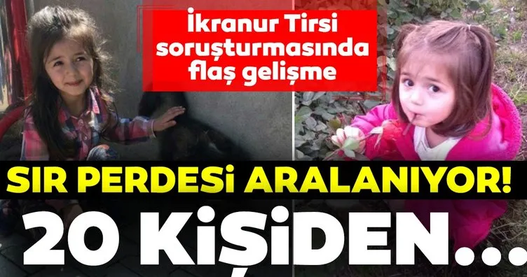 Kaybolduktan 3 gün sonra İkranur Tirsi’nin cansız bedenine ulaşılmıştı! İkranur Tirsi soruşturmasında son dakika gelişmesi!