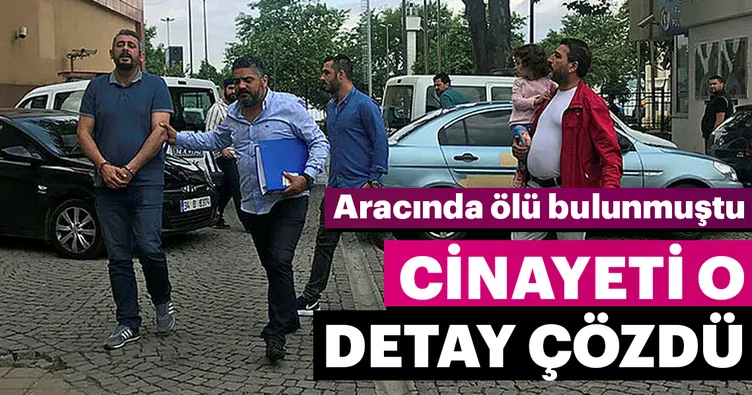 Cinayeti atlet detayı çözdü