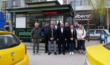 AK Parti Eskişehir İl Başkanı Albayrak’tan taksici esnafına ziyaret #eskisehir