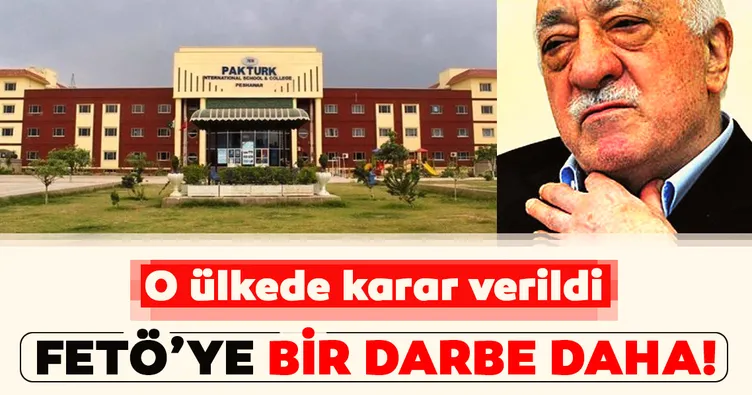 Pakistan Anayasa Mahkemesinden FETÖ'ye bir darbe daha!