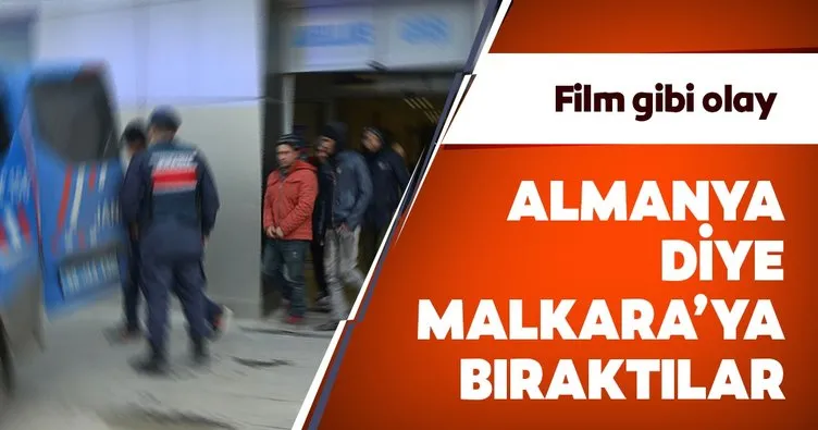 Almanya diye Malkara’ya bıraktılar