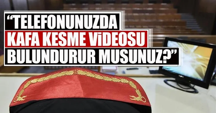 İstanbul’daki DEAŞ davasında kafa kesme videosu uyarısı