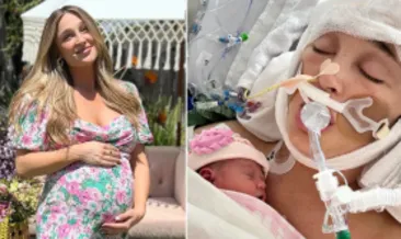 Komadaki hamile kadın doğumun ardından uyandı! 5 ameliyat geçiren kadın bebeğini görmek için...