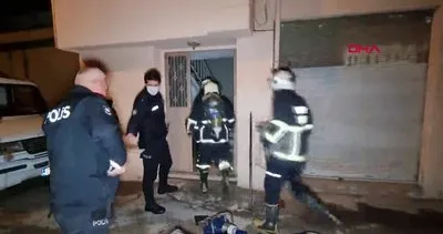 Adana’da molotof bombası ile kundaklanan evde hasar oluştu