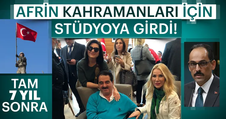 Afrin Türküsü için 7 yıl sonra stüdyoda