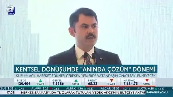 Kentsel dönüşümde anında çözüm dönemi