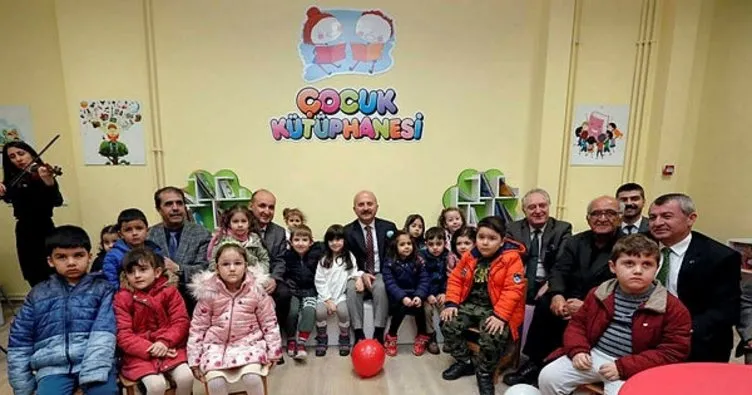 Amasya Üniversitesinde çocuk kütüphanesi açıldı