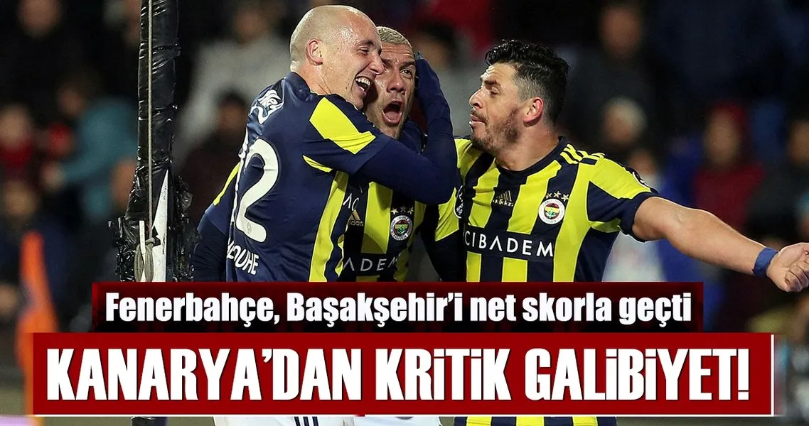 Fenerbahce Basaksehir I Net Skorla Gecti Spor Haberleri