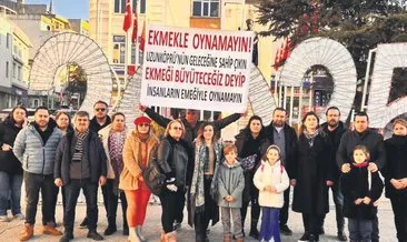 CHP’li belediyenin kapı önüne koyduğu işçiler eylemde #edirne