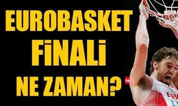 Avrupa Basketbol Şampiyonası EuroBasket finali ne zaman? Almanya İspanya maçı saat kaçta hangi kanalda?