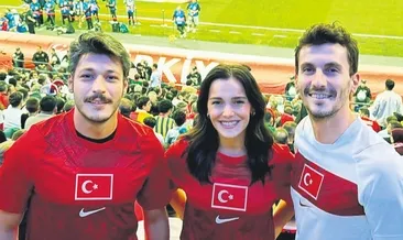 Mercan Köşk milli maçta