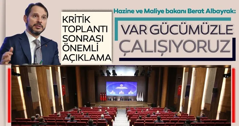 Hazine ve Maliye Bakanı Albayrak: Çok daha etkin, hızlı ve daha adaletli denetim süreçlerini temin etmek için var gücümüzle çalışıyoruz