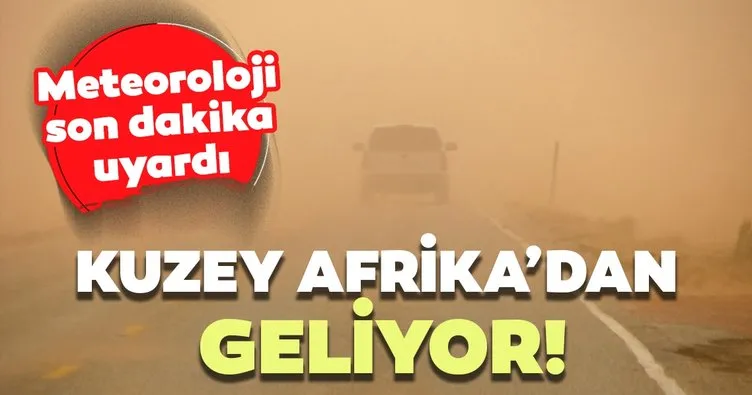 Son dakika: Meteoroloji’den hava durumu ve yağış uyarısı geldi! Bu kez Kuzey Afrika’dan geliyor; 10 şehirde yağış...