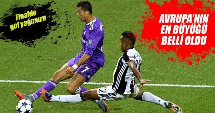 Şampiyonlar Ligi şampiyonu Real Madrid oldu