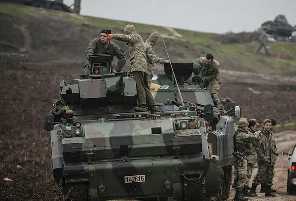 Fotoğraflarla Afrin'de gerçekleştirilen Zeytin Dalı Operasyonu