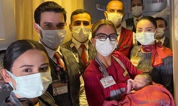 10 bin metrede sürpriz doğum