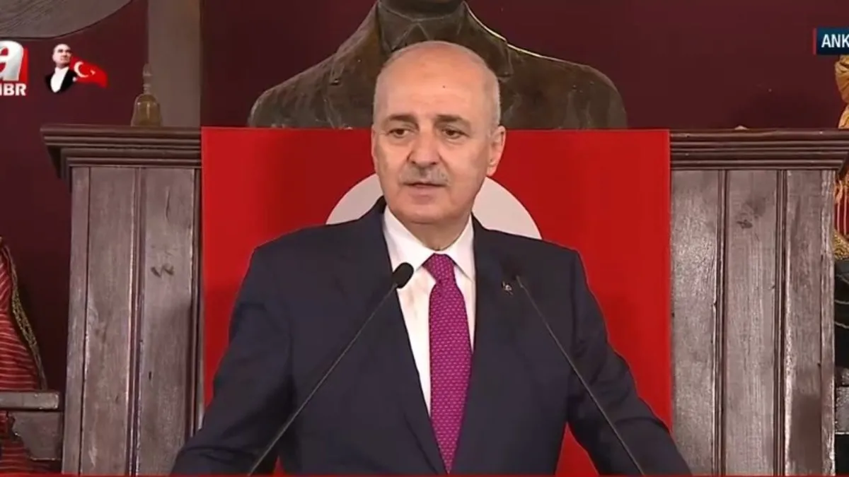 TBMM Başkanı Numan Kurtulmuş Birinci Meclis'te konuştu: Cumhuriyetimiz daha ileriye taşınmalı