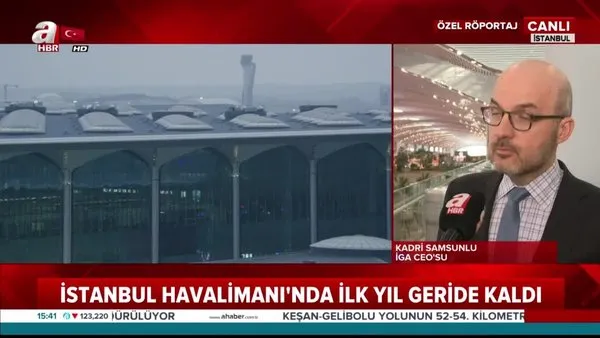 İGA CEO’su Kadir Samsunlu, A Haber’e İstanbul Havalimanı’nın 2020 hedeflerini anlattı