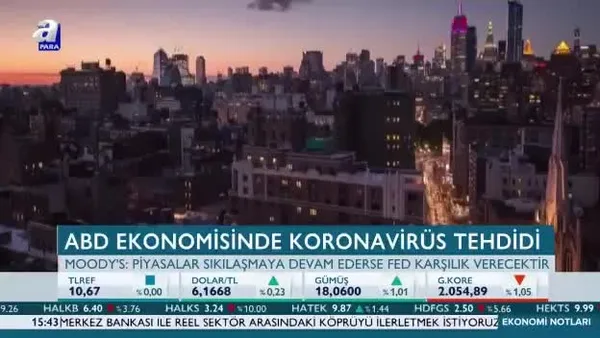 ABD ekonomisinde koronavirüs tehdidi