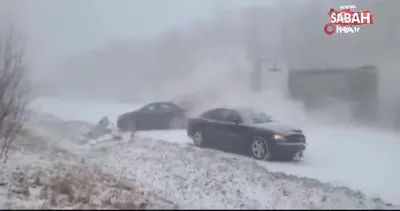 ABD’de kar fırtınası faciaya neden oldu! 40’a yakın araç kazaya karıştı: Onlarca yaralı