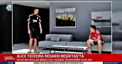 Beşiktaş’tan son dakika transfer bombası: Alex Teixeira Santos resmen Beşiktaş’ta! İşte Alex Teixeira’dan ilk görüntüler...