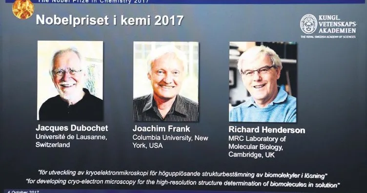 Nobel Kimya Ödülü sahiplerini buldu