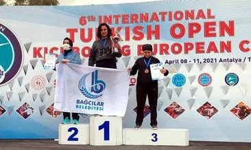Bağcılar Belediyesi sporcuları Türkiye Açık Kick Boks Avrupa Kupası’nda madalyaları topladı