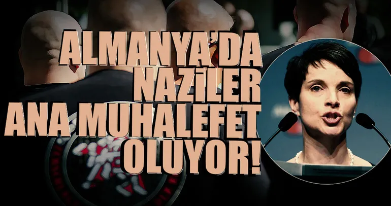 Almanya’da Nazi’ler ana muhalefet oluyor