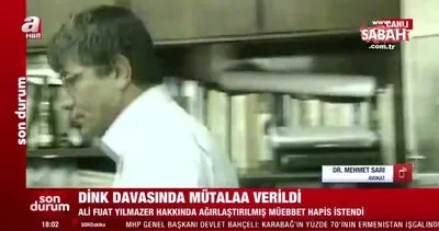 Son dakika: Hrant Dink davasında mütalaa verildi | Video
