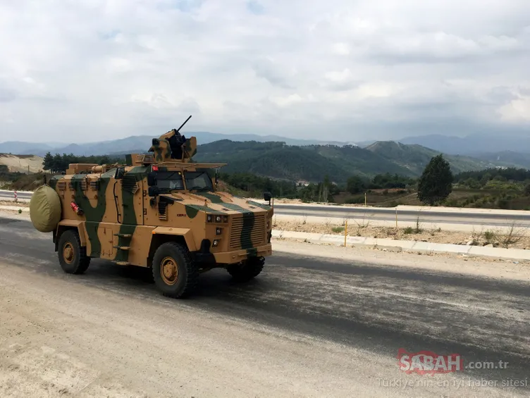 Suriye sınırına komando sevkiyatı