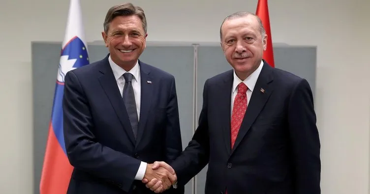 Başkan Erdoğan, Slovenya Cumhurbaşkanı Pahor ile yarın bir araya gelecek