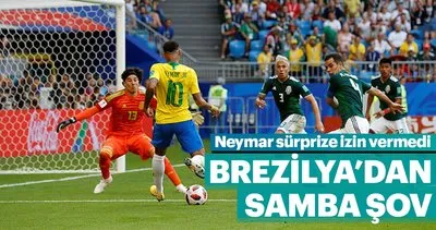 Brezilya, Meksika'yı Neymar'la yıktı