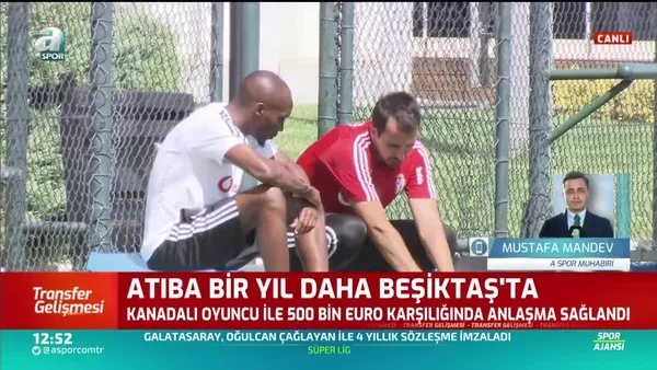 Atiba Hutchinson Beşiktaş'ta kaldı!