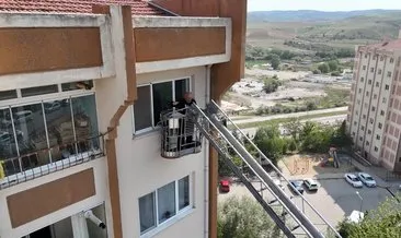 Bodrum katında korkutan yangın! Yatalak hasta hastaneye kaldırıldı 4 kişi tahliye edildi #kirikkale