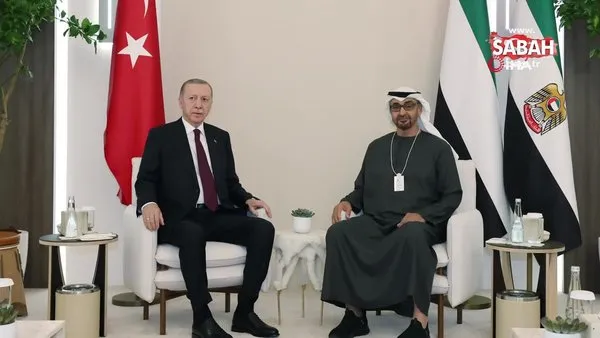 Başkan Erdoğan, BAE Devlet Başkanı Al Nahyan ile görüştü | Video