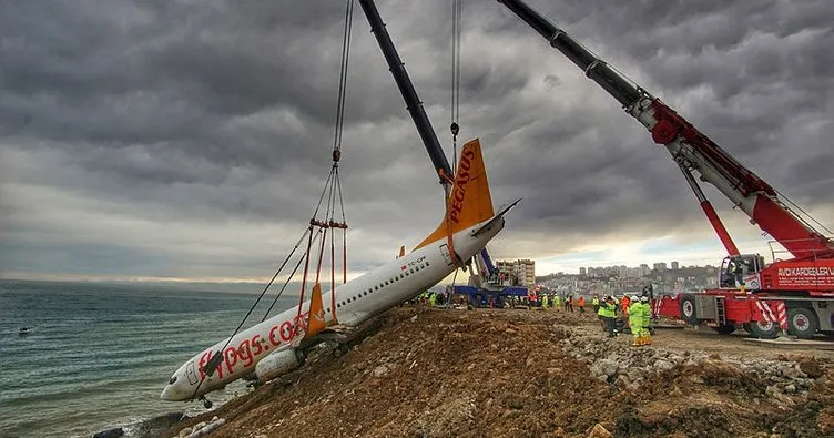 Trabzon’da pistten çıkan Pegasus uçağının kaza raporu tamamlandı!