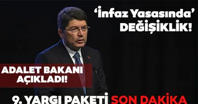 9. YARGI PAKETİ HABERLERİ 2024 | Bakan Tunç’tan yargı reformu açıklaması: İyi hal indirimi, infaz ve hadım yasası...