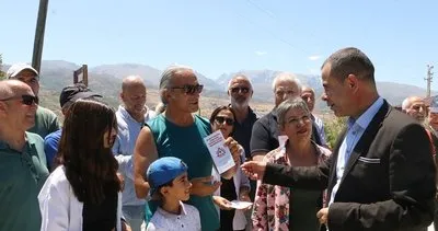 Erzincan’da Sağlık ekipleri köylerde keneye karşı vatandaşları bilgilendiriyor #erzincan