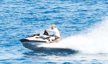 Ceceli’den jet-ski şov
