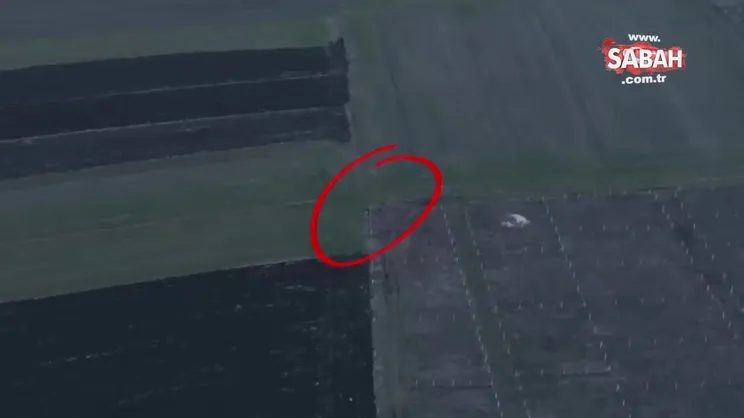 Fabrika hırsızları dronla yakalandılar