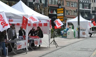 Evet çadırına saldıran saldırgan serbest