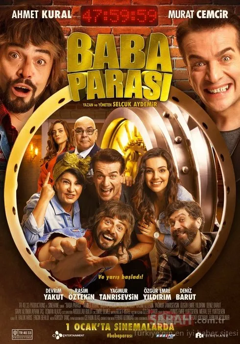 Baba Parası filminden özel kareler ortaya çıktı! Ahmet Kural yeni imajıyla herkesi şaşırttı