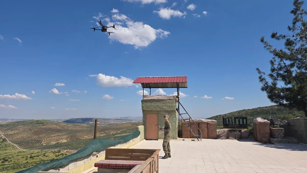 Sınır güvenliği için kullanılan yeni nesil drone sistemleri