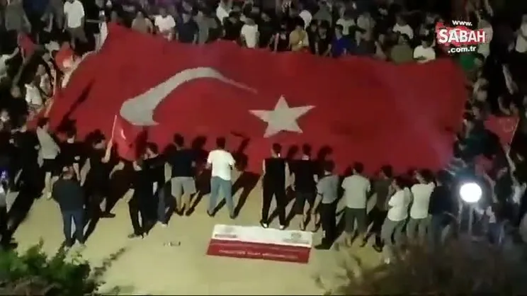 Afyon’daki Tınaztepe Yurdu, Türkiye'nin galibiyet sevinciyle inledi