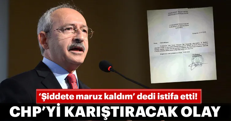 CHP’yi karıştıracak dayak olayı