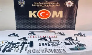 İzmir’de yasa dışı silah çetesi çökertildi: 13 gözaltı
