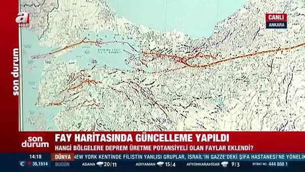 Türkiye’nin diri fay haritası güncellendi! Marmara'da tehlike var mı? | Video