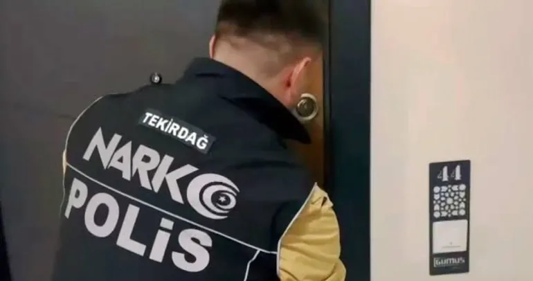 Tekirdağ’da uyuşturucu operasyonu