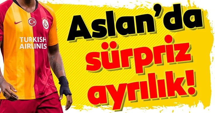 Galatasaray’da sürpriz ayrılık! Donk...